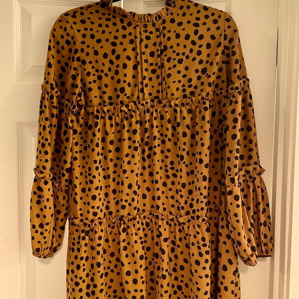 Leopard print dress